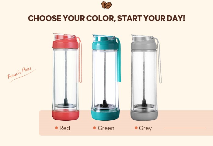 A Portable Press For Coffee On The Go