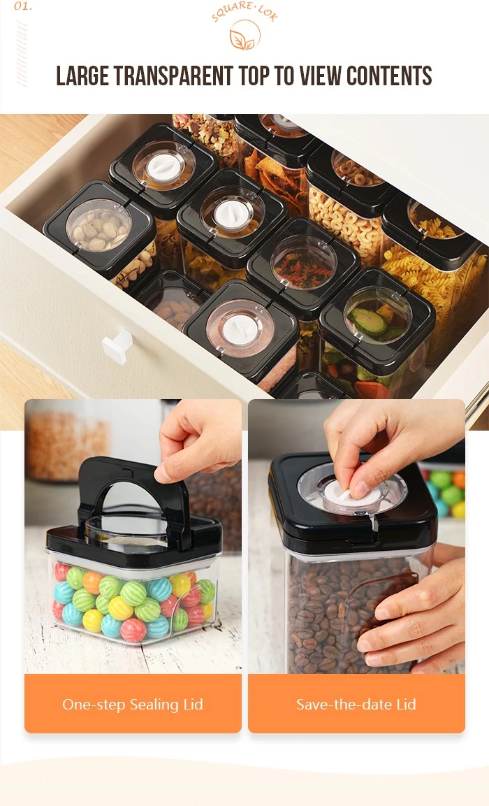 food storage canister for drawer