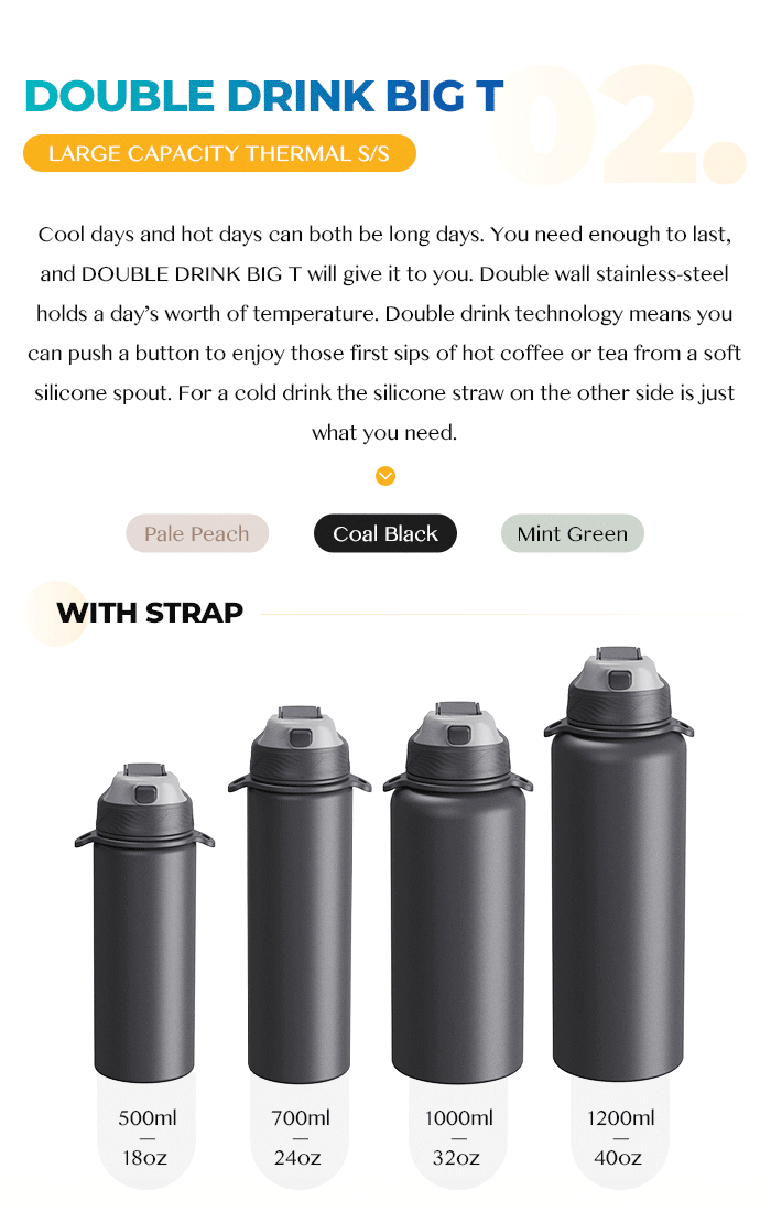 Sinoglass has new designs for food storage jars, large glass water tumblers, and thermos flasks.