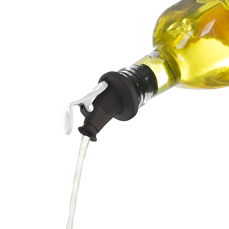 Food Oil Dispenser with One-finger Operated Cap Lid #89611001