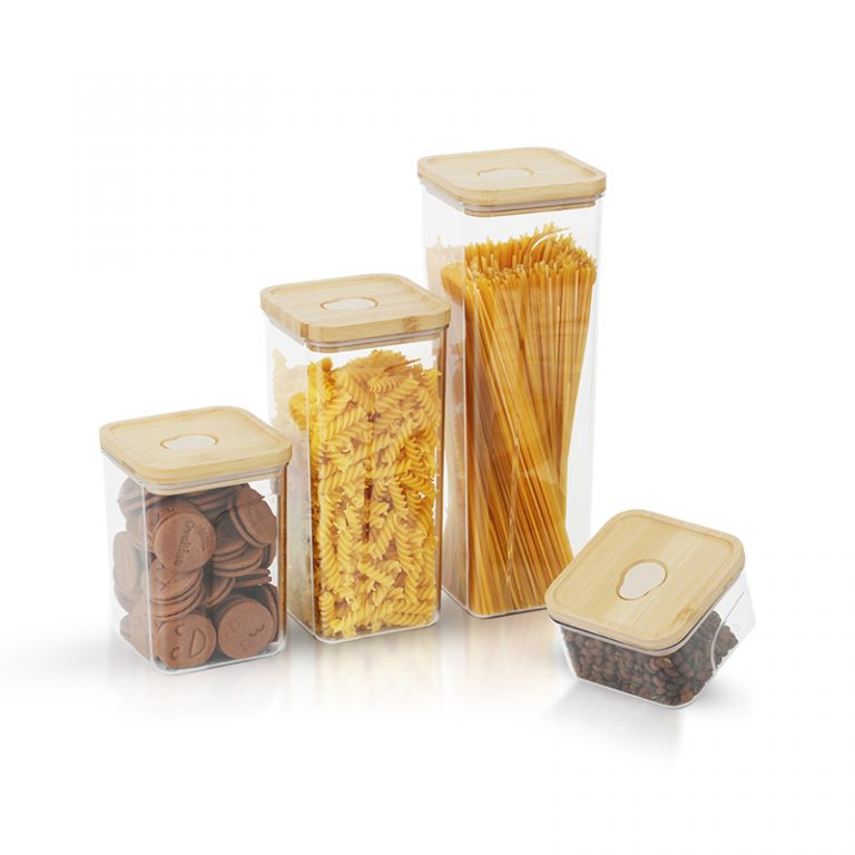 Bamboo Lid Containers #99289001