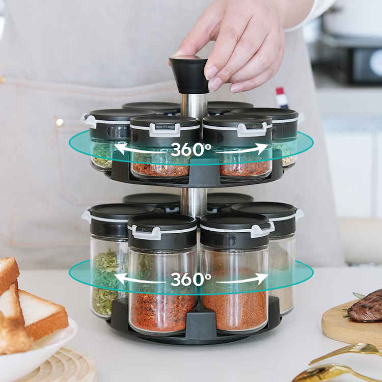 Lazy Susan Spice Rack #79352008