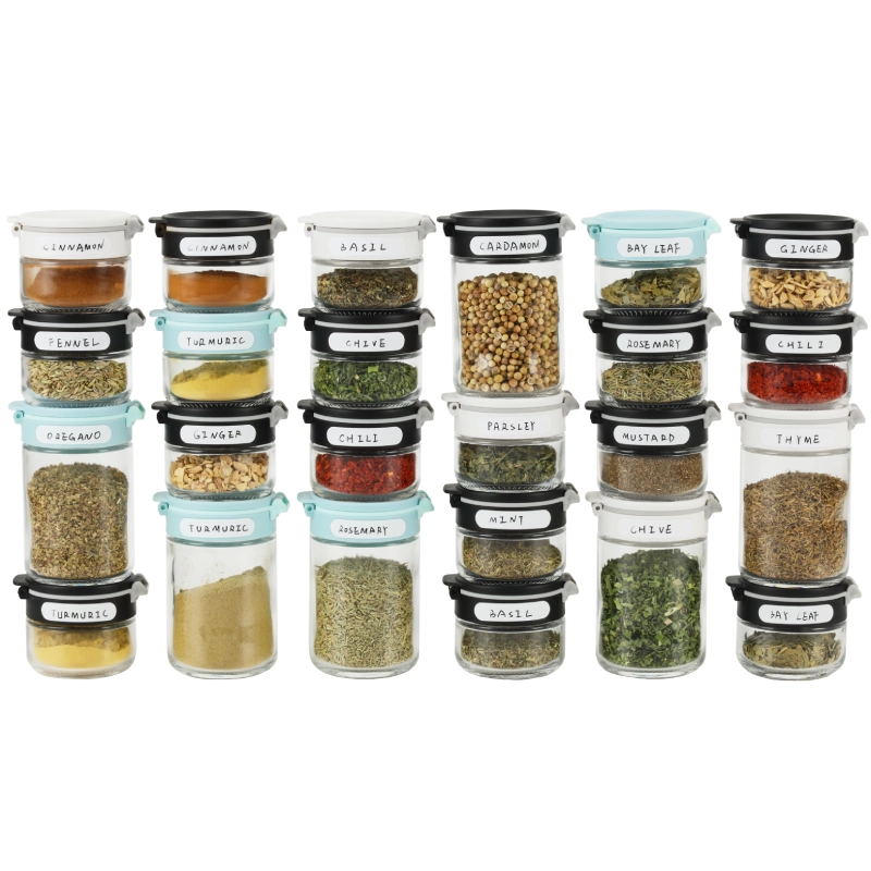 Spice Jars with Labels #79352002