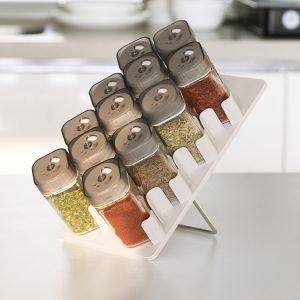 Spice Rack & Jars
