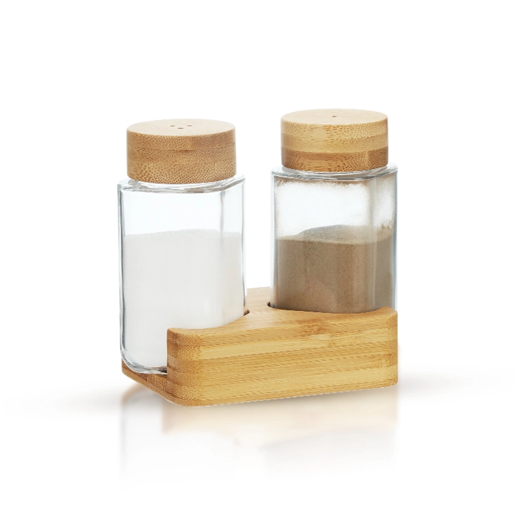 Bamboo Lid Spice Jars #79399001