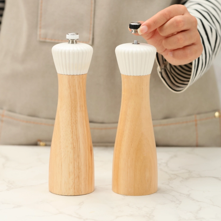 Wooden Salt and Pepper Grinders #89749002