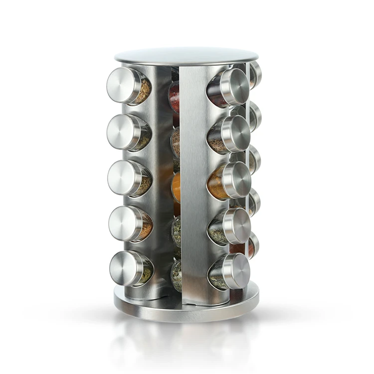 Stainless Steel Spinning Spice Holder #7941A004 (1)