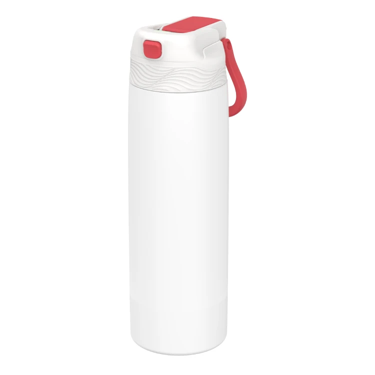 20 oz Stainless Steel Drink Bottle Dual Lid#69411002