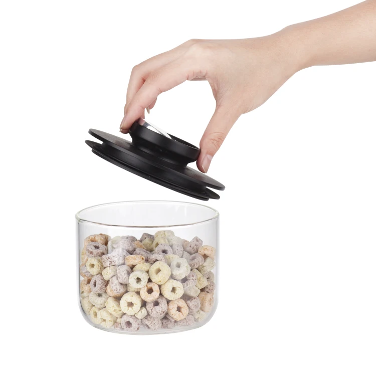 Glass Coffee Container Jars Pressure Release #98602000