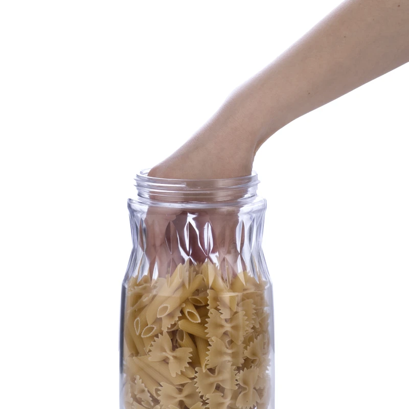 Large Glass Jar with Bamboo Lid #99039010