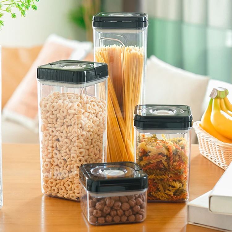 Airtight Plastic Storage Jar SAVE-THE-DATE LID #99262010