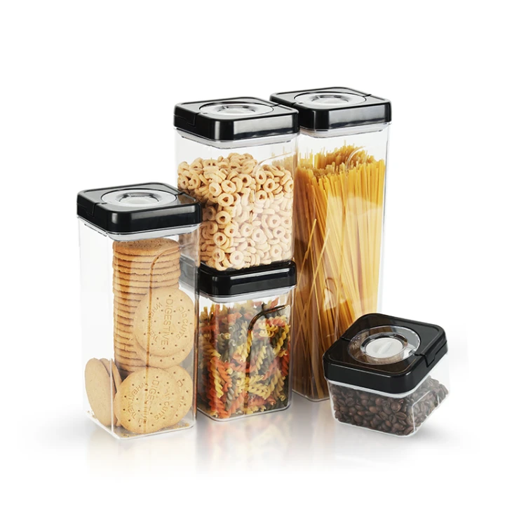 Airtight Plastic Storage Jar SAVE-THE-DATE LID #99262010