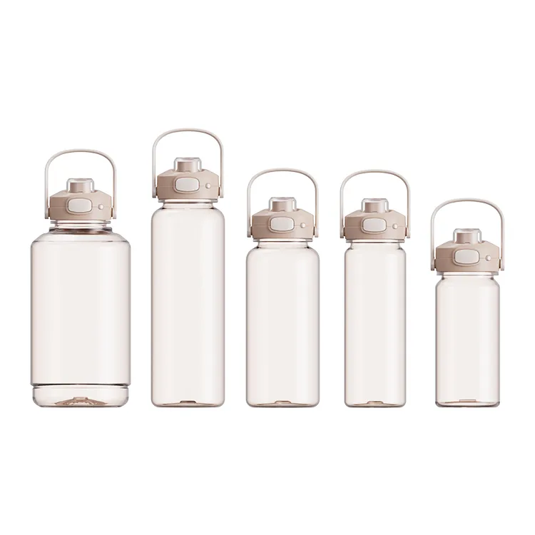 Custom Sports Drink Water Bottles - Handle and Lock Lid #69866011 (5)