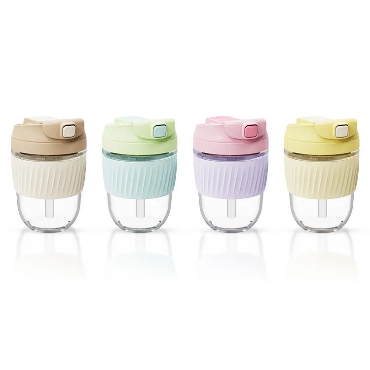 Glass Travel Cup with Lid and Straw #69613002 (7)