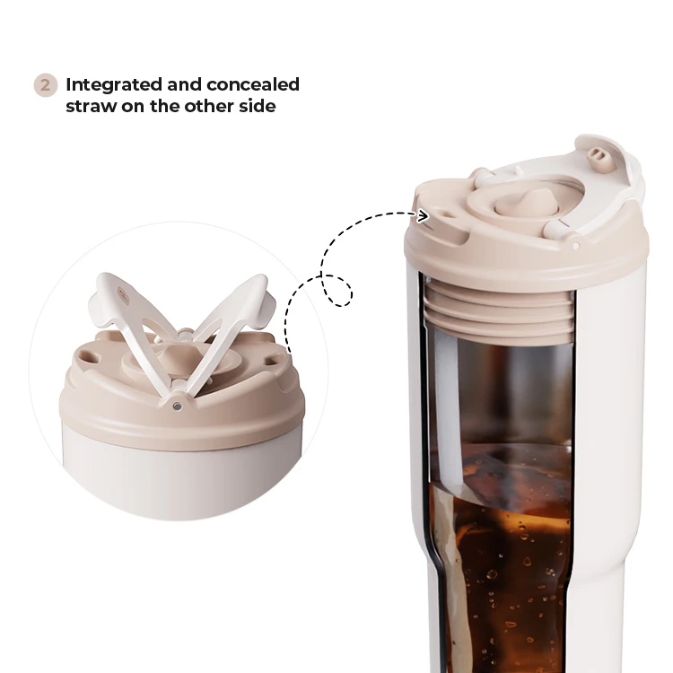 Hot and Cold Water Tumbler - TRIPLE SIP #69666002 (6)