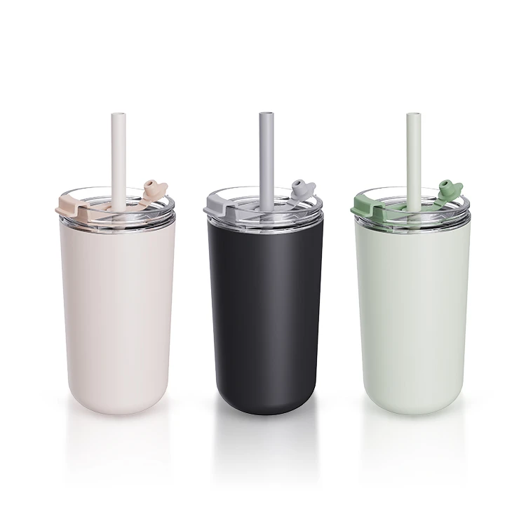 Dual Lid Thermal Tumbler - Ceramic Inner Coating #66956003 (5)