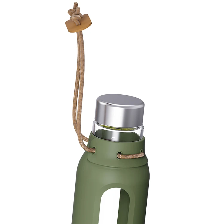 ECO-friendly Glass Hydration Bottle - S/S Lid #69824003