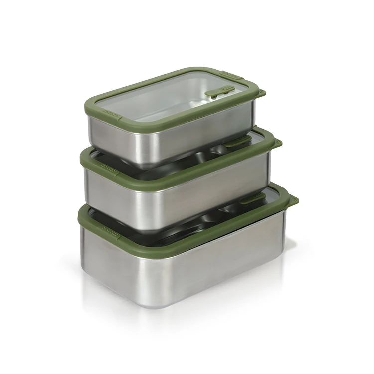 Stainless-steel Food Container Microwave Safe #99474001 (4)