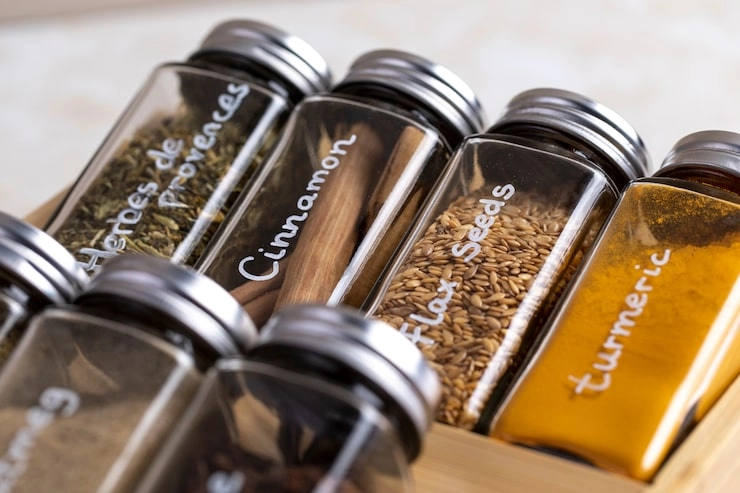 Spice Organization Made Easy Magnetic Spice Jars for Small Kitchens
