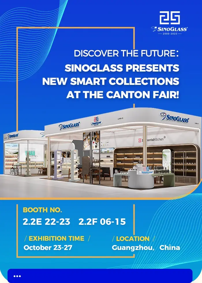 Discover the Future: SinoGlass's New Smart Collections at Canton Fair!