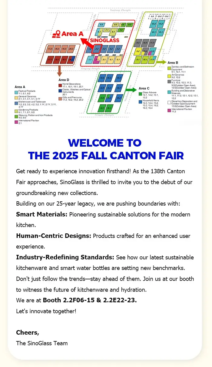 Discover the Future: SinoGlass's New Smart Collections at Canton Fair!