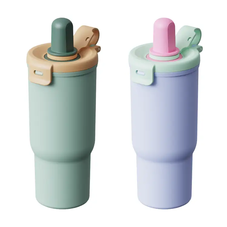 Pearl Milk Tea Tumbler with Large Straw#66248002