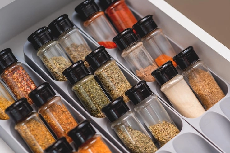 Free Up Your Counters with Magnetic Spice Jars Stick Them Anywhere