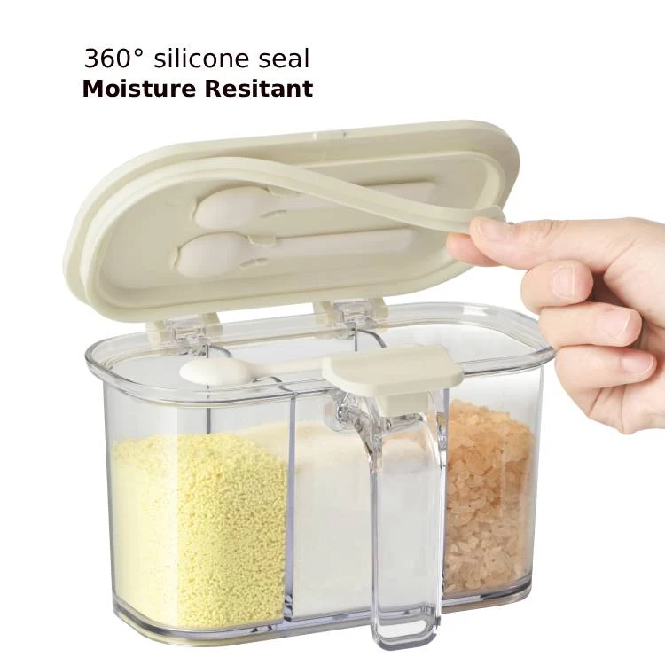 Triple-compartment Storage - Moisture Resistant