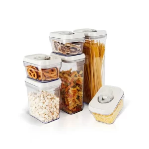 Plastic Food Storage Jar - Flip Top Lid #94701000