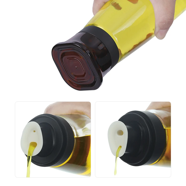 Salad Dressing Set - Elegant Wood & Glass #79452001027945200102 (4)