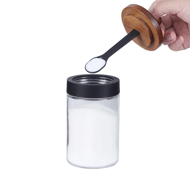 Salad Dressing Set - Elegant Wood & Glass #79452001027945200102 (6)