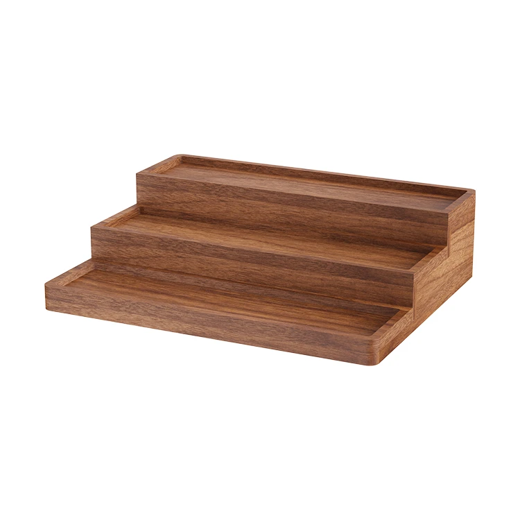 Spice Jars and Rack Set - Wood and Glass #8820900088209000 (2)