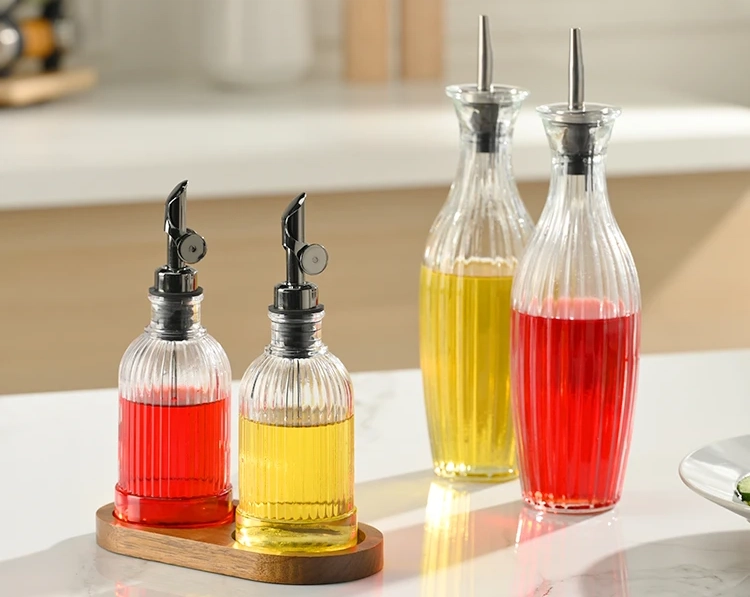 Kitchen oil bottles