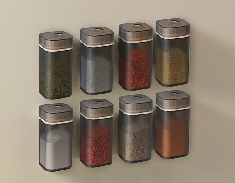 Les shakers en plastique pour le sel et le poivre de SinoGlass