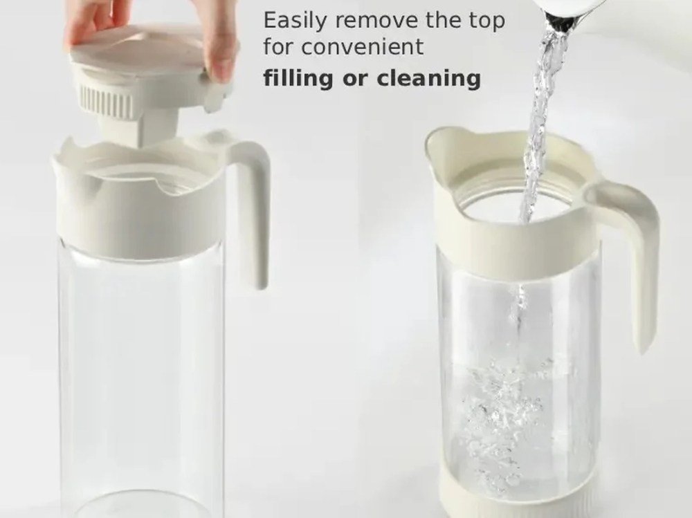 Borosilicate Pitcher Lid Design
