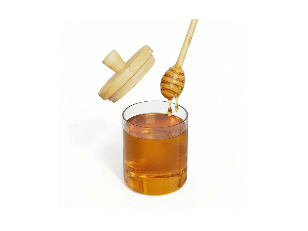 Honey Jar Pouring Detail