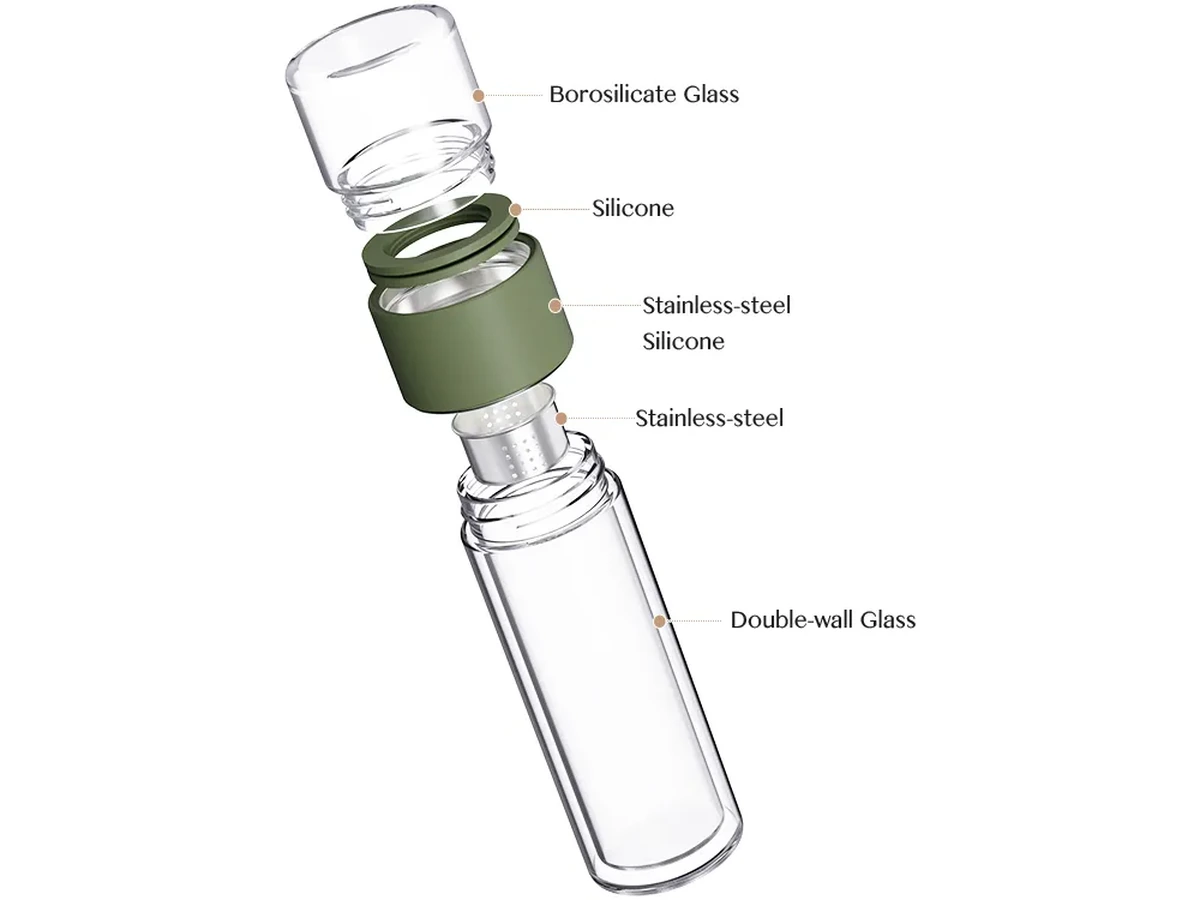 Portable Glass Tea Brewer