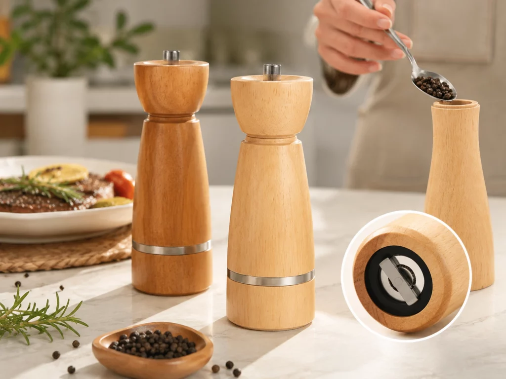 Why Is A Good-Looking Wood Pepper Mill Not Enough For Private Label Tableware Sets